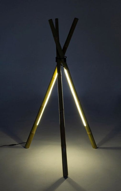 PIANTANA LED TREPPIEDE BAMBOO H109