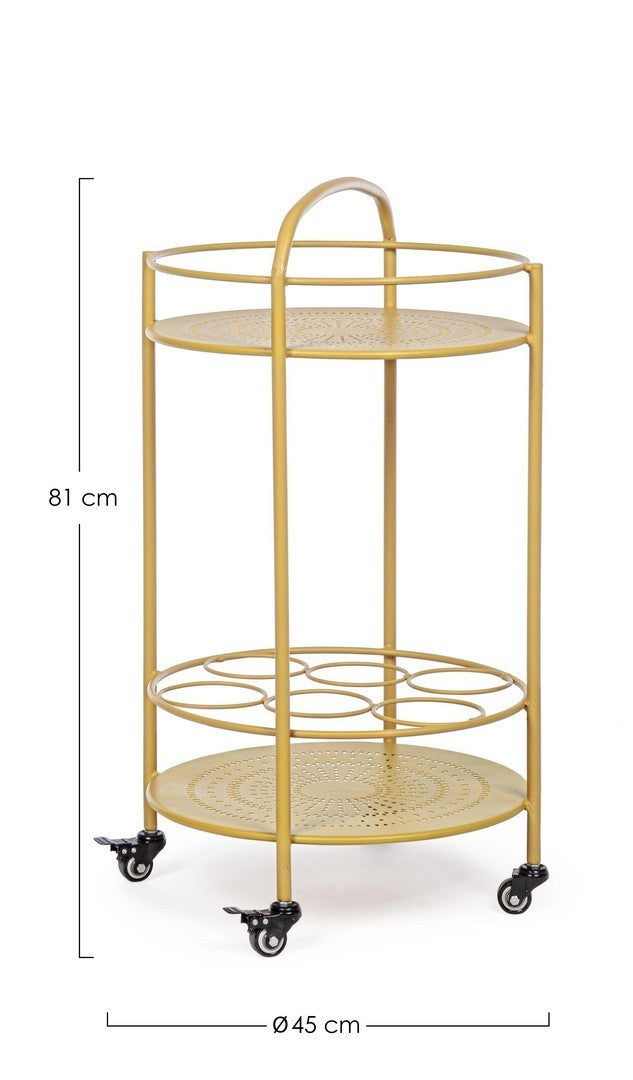 CARRELLO C-P. BOTTIGLIE BURTON  OCRA