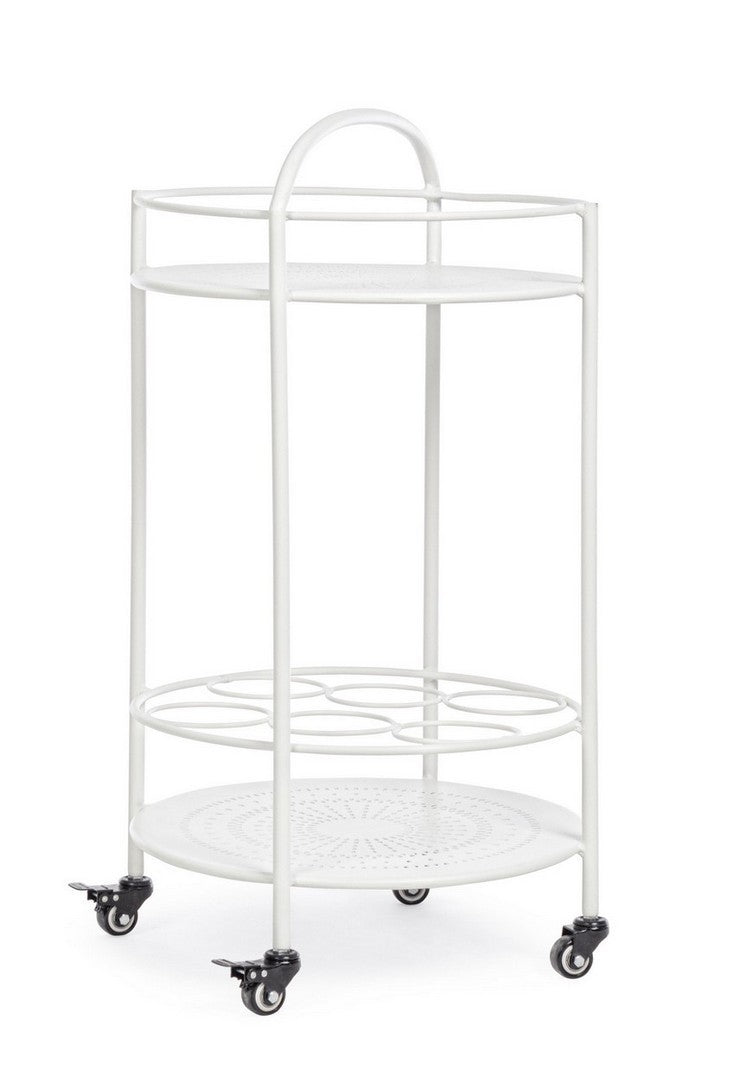 CARRELLO C-P. BOTTIGLIE BURTON BIANCO