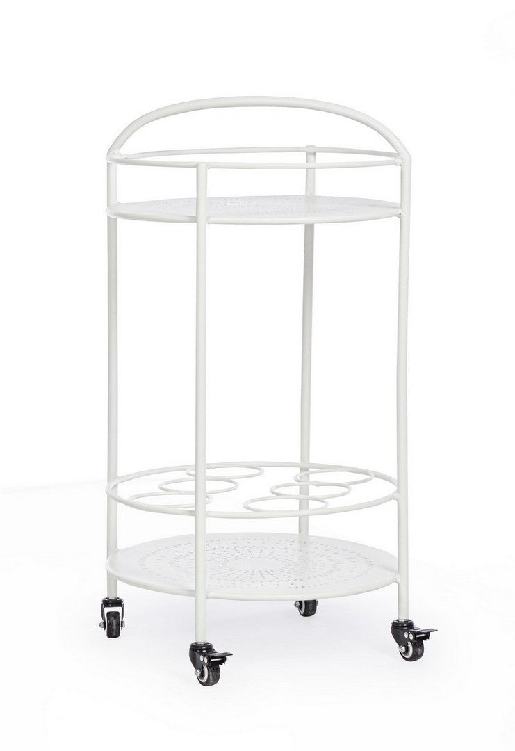 CARRELLO C-P. BOTTIGLIE BURTON BIANCO