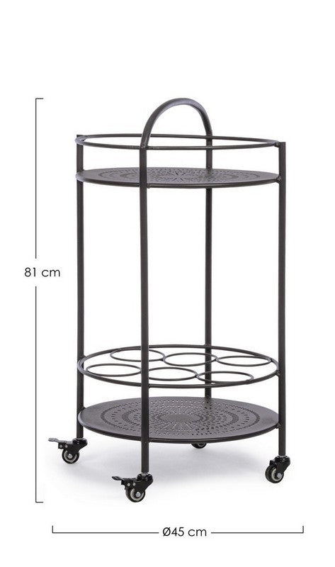 CARRELLO C-P. BOTTIGLIE BURTON ANTRACITE