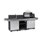 CUCINA A GAS ANNARITA ANTRACITE/INOX