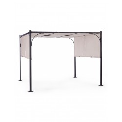 GAZEBO SLIDE 3X3 ANTRACITE-GRIGIO